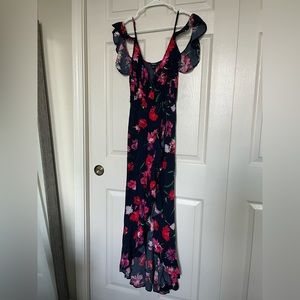 Express - long floral dress - XSmall
